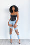 Jules Rhinestone Denim Jeans - Light Denim - KNOWSTYLE - EDGE - EDGEONLINESTORE